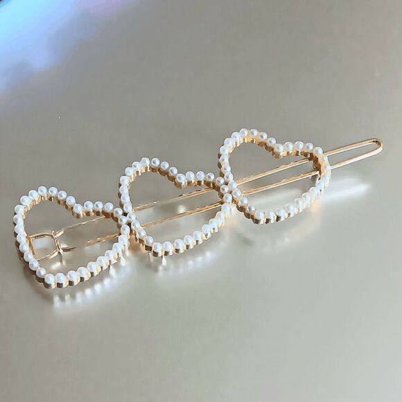 2/$21 *New* 2 Piece Heart Hair Ladies Accessory Set - Picture 4 of 9